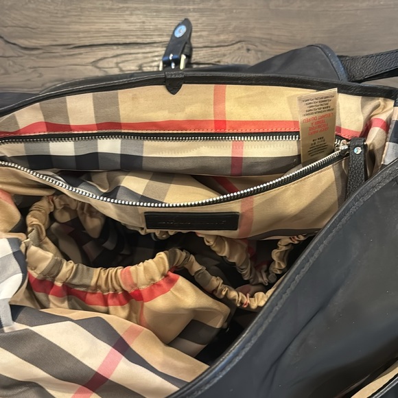 Burberry Diaper/changing bag